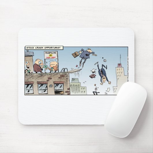 Stock Crash Opportunist Muismat (Met muis)