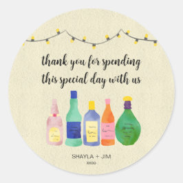 Stock de bar dank je wel gunst sticker