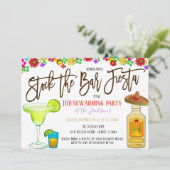 Stock de Bar Fiesta Uitnodiging (Staand voorkant)