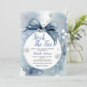 Stock De Boom Ornament Kerst Vrijgezellenfeest Kaart (Staand voorkant)