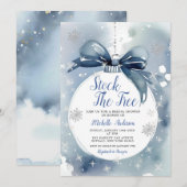 Stock De Boom Ornament Kerst Vrijgezellenfeest Kaart (Voorkant / Achterkant)