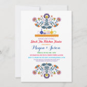 Stock De Keuken Fiesta Parenfeest Uitnodiging (Voorkant)