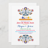Stock De Keuken Fiesta Parenfeest Uitnodiging (Voorkant / Achterkant)
