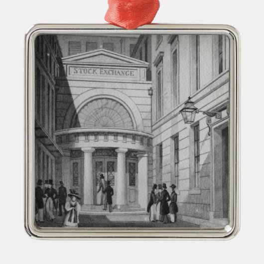 Stock Exchange, Londen, van 'Metropolitan' Metalen Ornament (Voorkant)