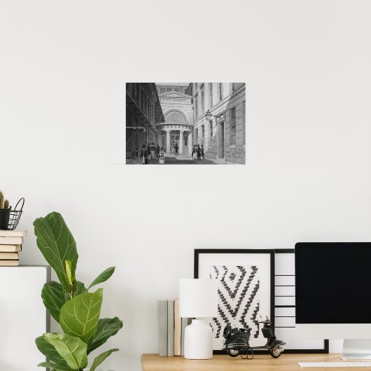 Stock Exchange, Londen, van 'Metropolitan' Poster (Thuiskantoor)