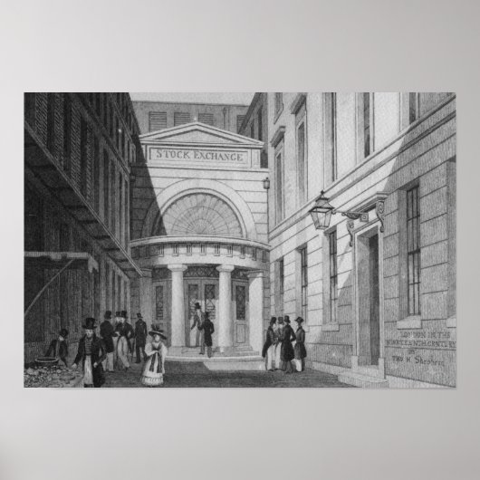 Stock Exchange, Londen, van 'Metropolitan' Poster (Voorkant)
