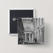 Stock Exchange, Londen, van 'Metropolitan' Vierkante Button 5,1 Cm (Voorkant /achterkant)