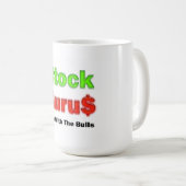 Stock Guru Rood  Koffiemok (Voorkant rechts)