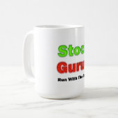 Stock Guru Rood  Koffiemok (Voorkant links)