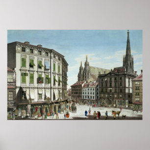 Stock-im-Eisen-Platz, met St. Stephan's Poster