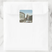 Stock-im-Eisen-Platz, met St. Stephan's Vierkante Sticker (Tas)