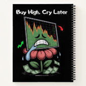 Stock Market Art Notitieboek (Achterkant)