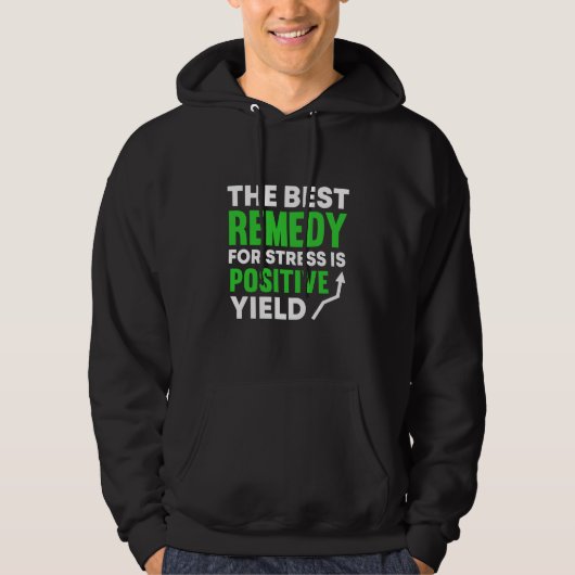 Stock Market Capitalism Day Trader Trading Capital Hoodie (Voorkant)