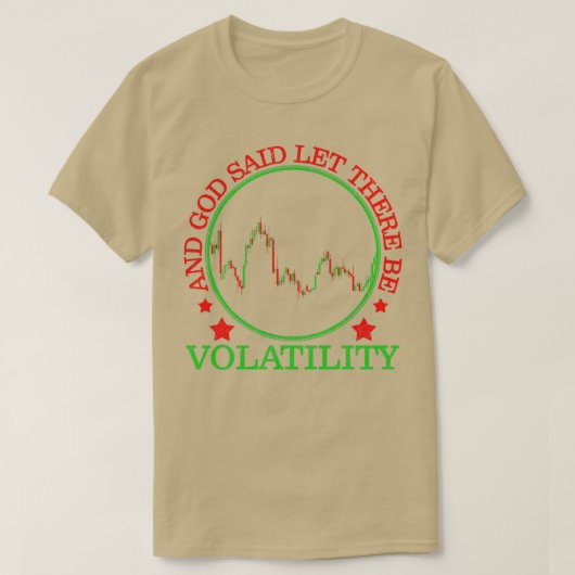 Stock Market Day Trader Stock Exchange Fun Broker T-shirt (Design voorkant)