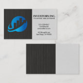 Stock Market Graph Logo | Financieel Visitekaartje (Voorkant / Achterkant)