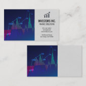 Stock Market Graph Visitekaartje (Voorkant / Achterkant)