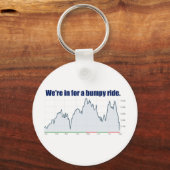 STOCK MARKT CHART BUMPY RIDE SLEUTELHANGER (Voorkant)