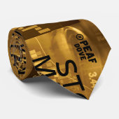 STOCK MARKT GURU PEAF DOVE© Billionaire Stropdas (Opgerold)