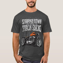 Stock Sucks Custom Motorcycle Shirt