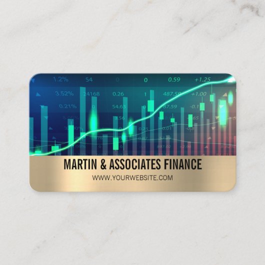 Stock Tech | Financiën Visitekaartje (Voorkant)