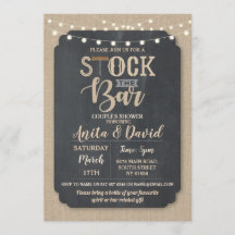 Stock The Bar Feest Koppel Bruiloft Boerenbalt Kal