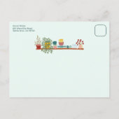 STOCK THE KITCHEN Bridal Shower Cute CUSTOM Uitnodiging Briefkaart (Achterkant)