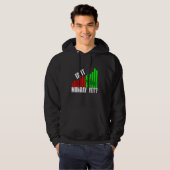 Stock Trader Is It Monday Yet Investor Day Crypto Hoodie (Voorkant volledig)