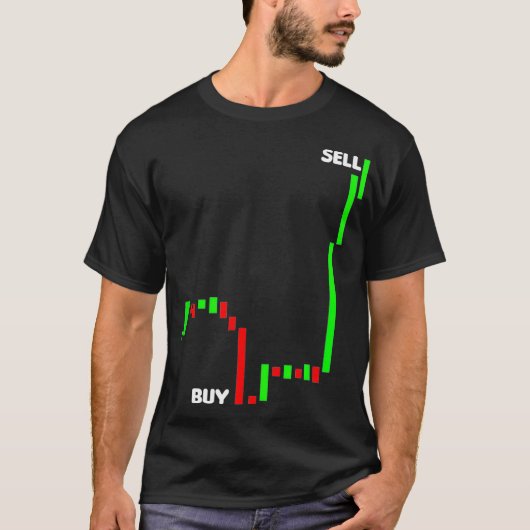 Stock Trading Shirt Pips Koop Verkoop Gift (Voorkant)