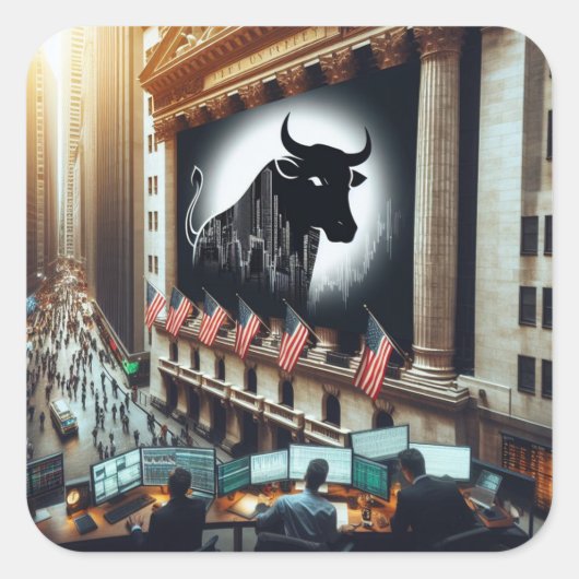 Stock Trading Sticker (Voorkant)