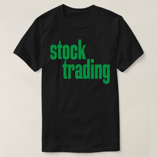 Stock Trading Wall Street Bull Beer Market 1 T-shirt (Design voorkant)