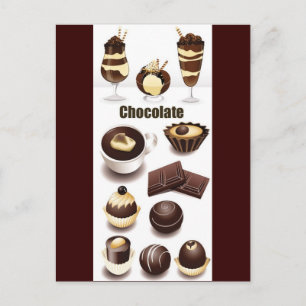 Stock Vectors - Chocolade Briefkaart