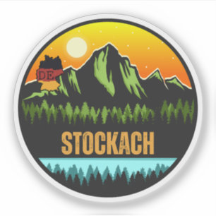 Stockach, Baden-Württemberg Duitsland Sticker