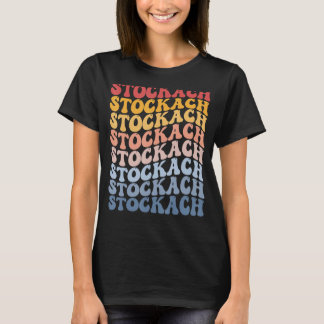 Stockach City Groovy Retro T-shirt