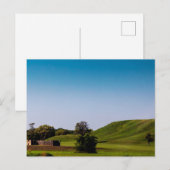 Stockade en Monks Mound, Ilinois Briefkaart (Voorkant / Achterkant)