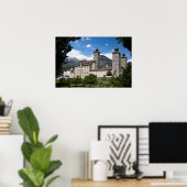 Stockalper Palace, Brig-Glis, Zwitserland Poster (Thuiskantoor)