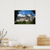 Stockalper Palace, Brig-Glis, Zwitserland Poster (Keuken)