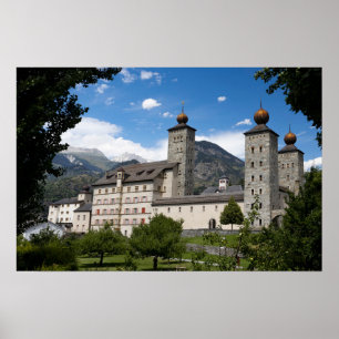 Stockalper Palace, Brig-Glis, Zwitserland Poster