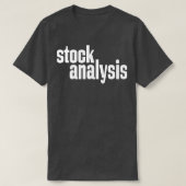 Stockanalyse 1 t-shirt (Design voorkant)