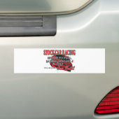 Stockauto-racisme Bumpersticker (Op auto)