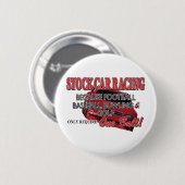 Stockauto-racisme Ronde Button 5,7 Cm (Voorkant /achterkant)