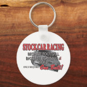 Stockauto-racisme Sleutelhanger (Voorkant)