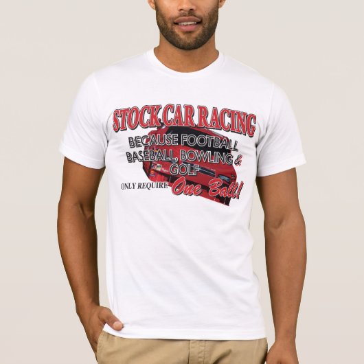 Stockauto-racisme T-shirt (Voorkant)