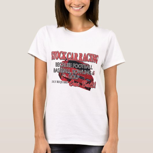 Stockauto-racisme T-shirt (Voorkant)