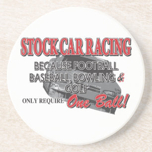 Stockauto-racisme Zandsteen Onderzetter