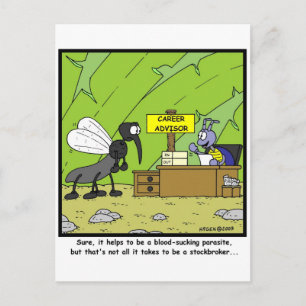 Stockbroker Briefkaart