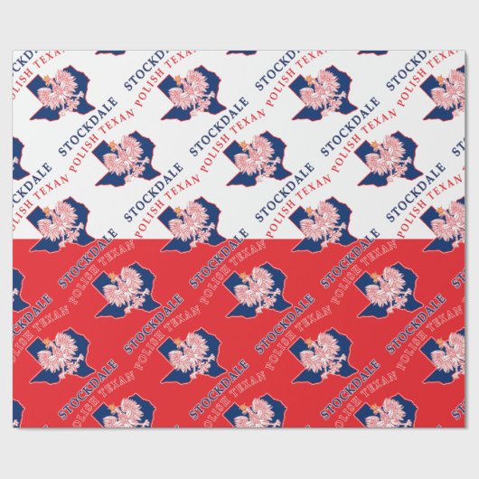 Stockdale Pools Texan Cadeaupapier (Vlak)