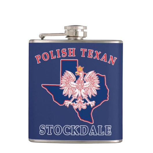 Stockdale Pools Texan Heupfles (Voorkant)