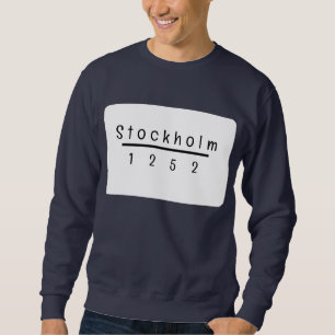 Stockholm 1252 personaliseren trui