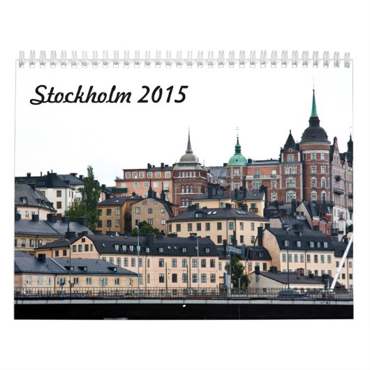 Stockholm 2015 kalender (Hoes)