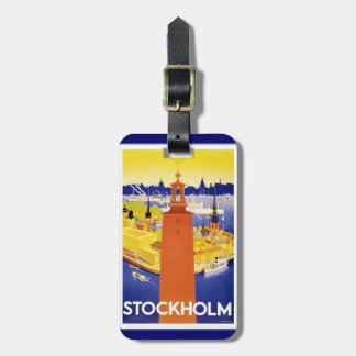 Stockholm Bagagelabel